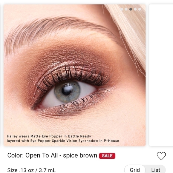 BRAND NEW IN BOX ONE SIZE BY PATRICK STARRR MATTE EYE POPPER IN "OPEN TO… - Picture 3 of 6